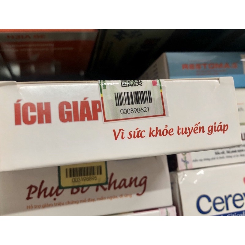 ÍCH GIÁP VƯƠNG - TÍCH ĐIỂM 6 TẶNG 1 - HỖ TRỢ NGỪA BƯỚU CỔ, TĂNG CƯỜNG CHỨC NĂNG TUYẾN GIÁP (HỘP 30 VIÊN)