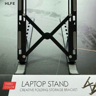 HL Adjustable Laptop Stand Notebook Stand Table Cooling Pad Foldable Laptop Holder FE
