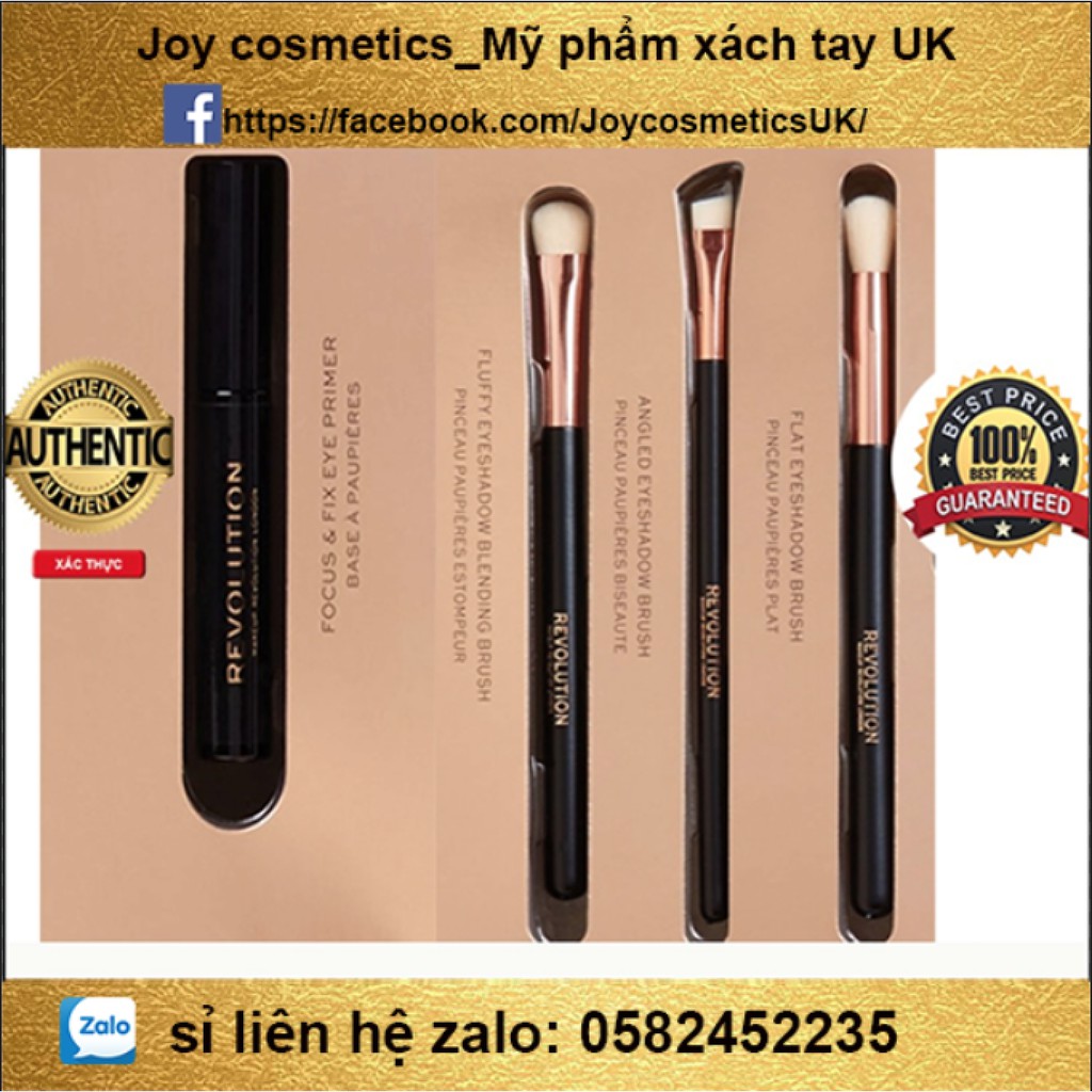 Kem lót mắt revolution, cọ mắt revolution