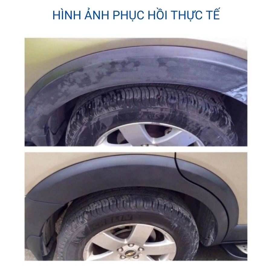 Phục hồi nhựa nhám đen nhựa bóng ô tô xe máy đánh bóng nội thất ô tô đánh bóng gỗ dưỡng nhựa nhám GAK Mitauto