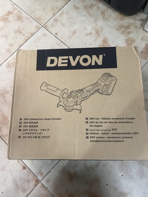 Máy mài Devon mã máy 2903li, máy ko than