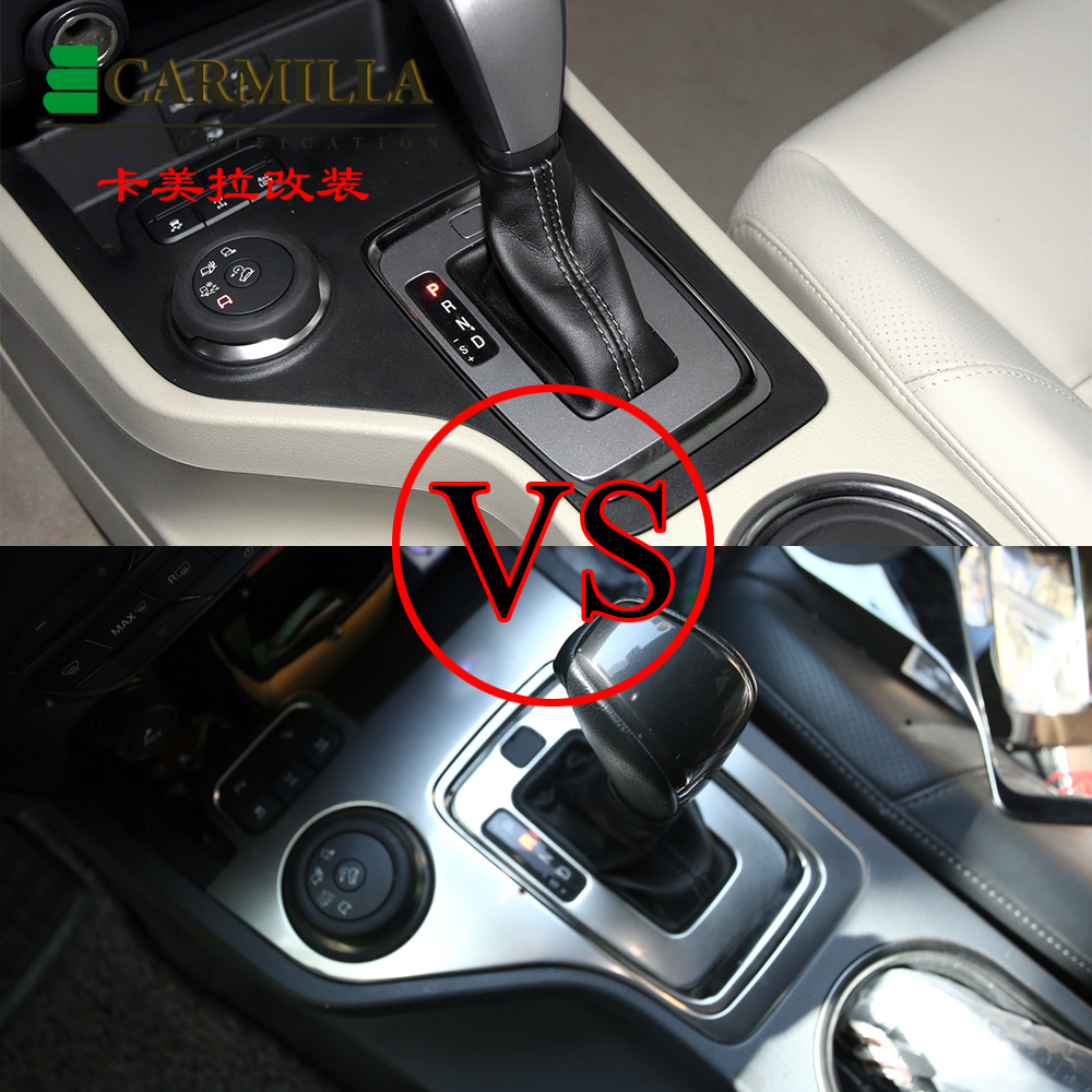 Ốp Bọc Cần Số Bằng Thép Không Gỉ Cho Ford Ranger Everest Endeavour 2015 2016 2017 2018 2019