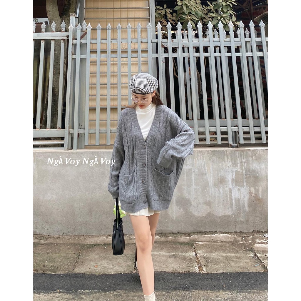 ÁO KHOÁC CADIGAN LEN SIÊU ẤM | BigBuy360 - bigbuy360.vn