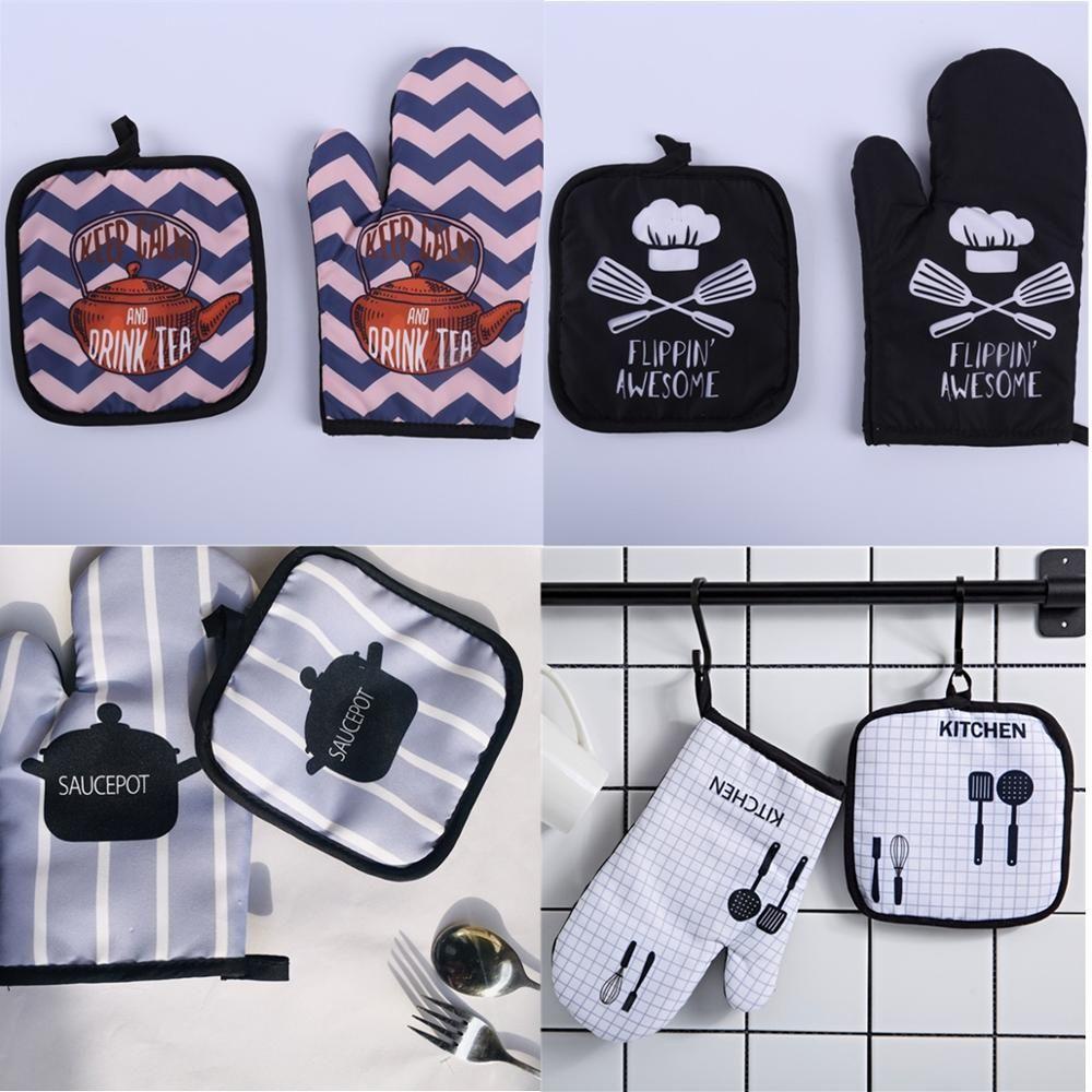 Set 2 Găng Tay Cách Nhiệt Dùng Cho Lò Vi Sóng