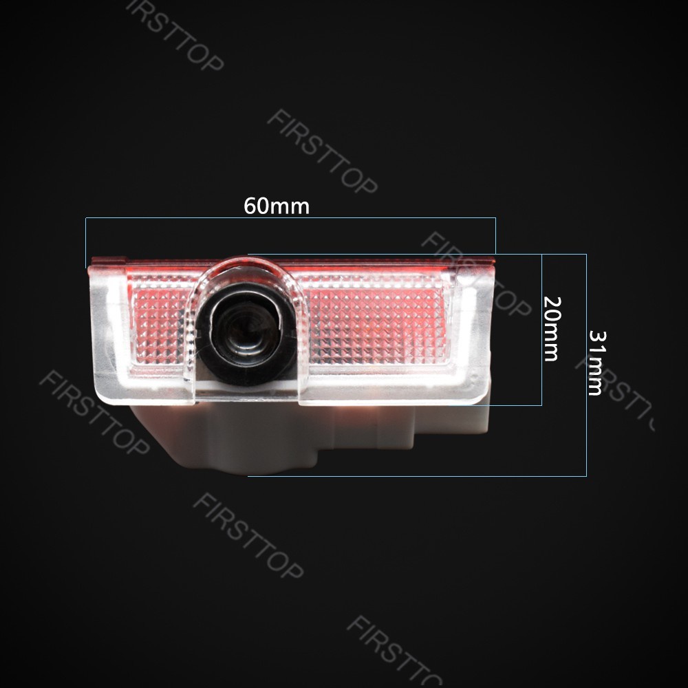 Bộ 2 Đèn LED Gắn Cửa Xe Hơi Mercedes Benz W205 W166 W176 W212 W213 X166 X156 class E A B C E20 GL300