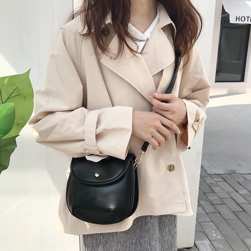 Túi đeo chéo hình vuông nhỏ nhắn dễ thương phong cách Hàn Quốc