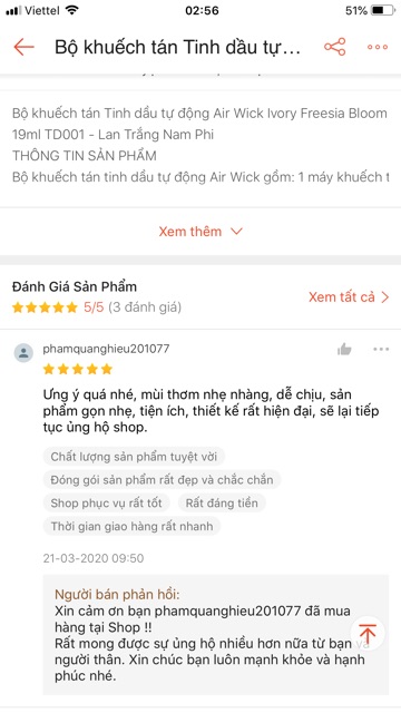 Bộ Khuếch Tán Tinh Dầu Tự Động Air Wick Cam, Quế, Đinh Hương.