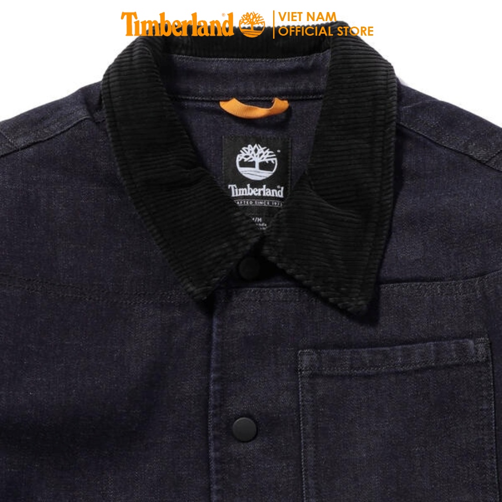 [SALE] Timberland Áo Khoác Nam Smu Yc Denim Jacket Rinse - 98% Organic Cotton 2% Elastane - TB0A23YG AP-FP