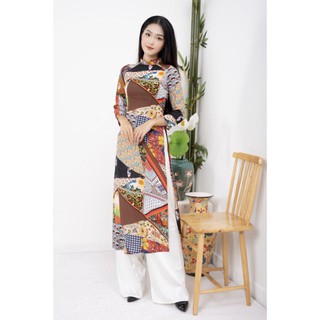 Áo dài đẹp⚡FREESHIP⚡Áo dài Thổ cẩm cao cấp Chất lượng cao