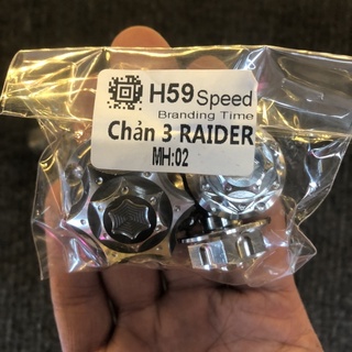 Combo ốc chản 3 inox 304 raider/satria
