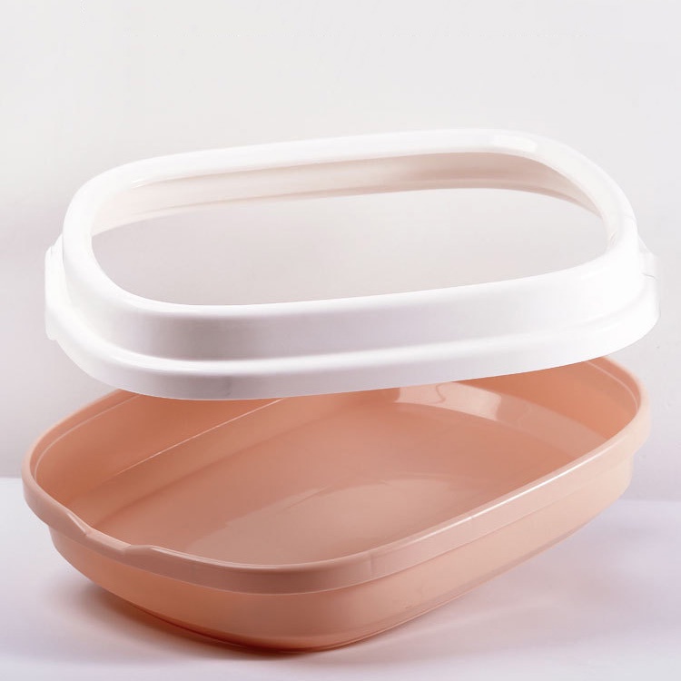 Khay Vệ Sinh Cho Mèo Đa Dạng Màu Sắc, 2 Size Lớn &amp; Nhỏ Tặng Kèm Xẻng KVS4048 MIAOCAT