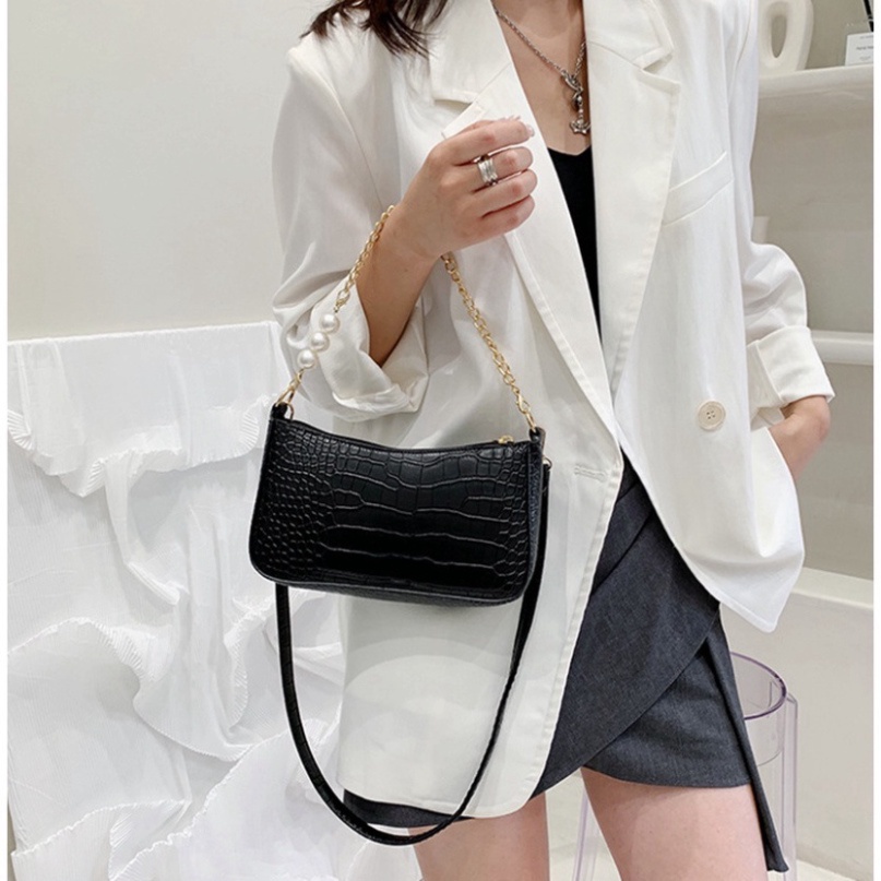 Túi xách nữ đeo chéo đeo vai kẹp nách dây đeo tuỳ chỉnh cao cấp giá rẻ phong cách hàn quốc