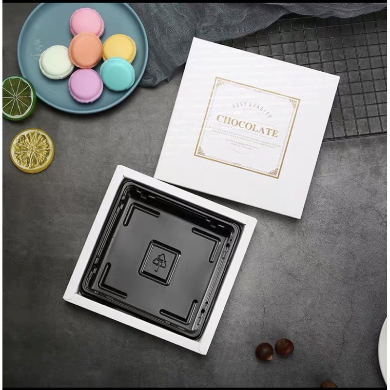 Hộp đựng nama socola, 12 viên tron,hộp 9 viên