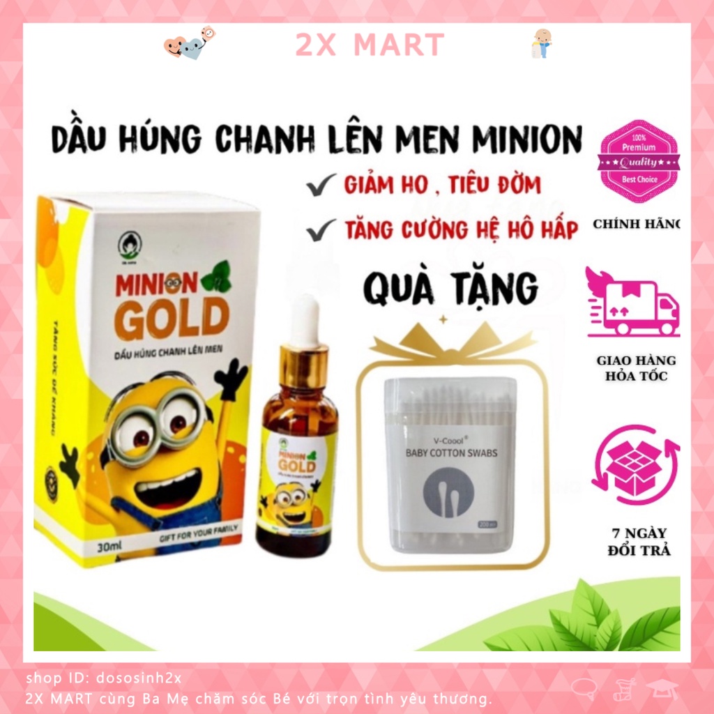 Dầu húng chanh MINION dành cho mẹ và bé 2X  Mart