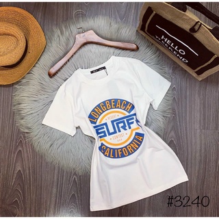 Áo thun nữ thun cotton in logo cách điệu siêu hot freesize