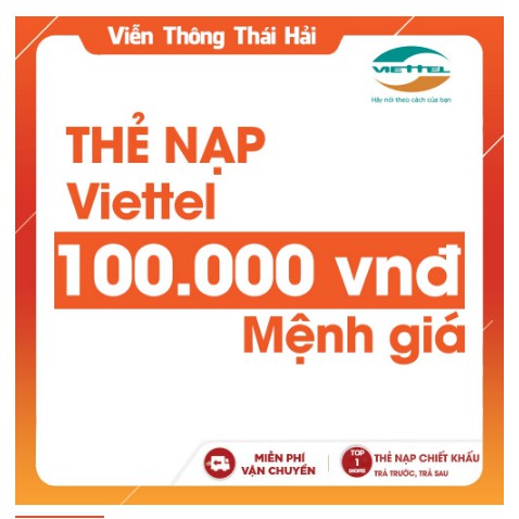 Mã thẻ và seri Viettel 100K
