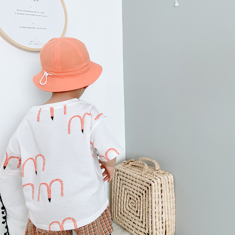 Nón Bucket Hình Động Vật Phong Cách Hàn Quốc Dành Cho Bé