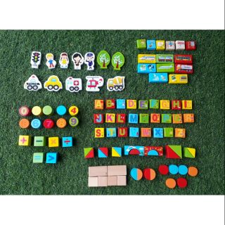 Bộ hình khối 100 chi tiết