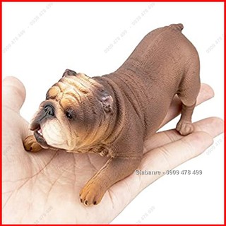 Mô Hình Chó Bulldog Mặt Xệ - 4679