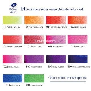 [Paul Rubens] Màu nước Opera tuýp 5ml