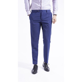 Quần Âu Nam Công Sở - VENISCE - Màu Xanh, Chất Liệu Sợi Vải Cotton, Thoải Mái Vận Động