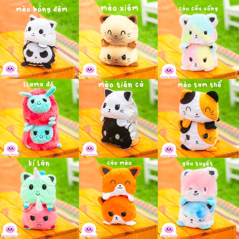 Gấu Bông Lật Mặt Bộ Sưu Tập FLIP ME Lomo Home