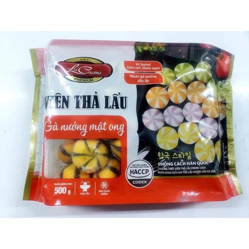 Bánh bao nhân trứng cá Lacusina hộp 500g