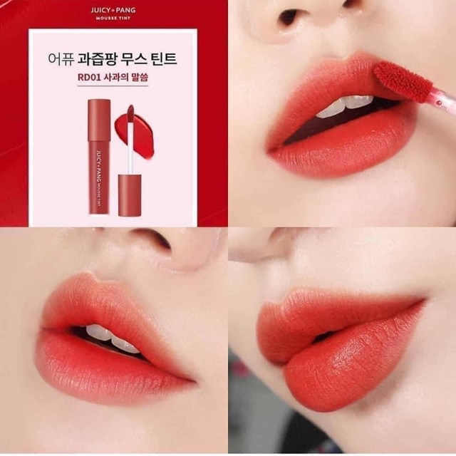 [Sẵn]Son Apieu Juicy Pang Mousse Tint | BigBuy360 - bigbuy360.vn