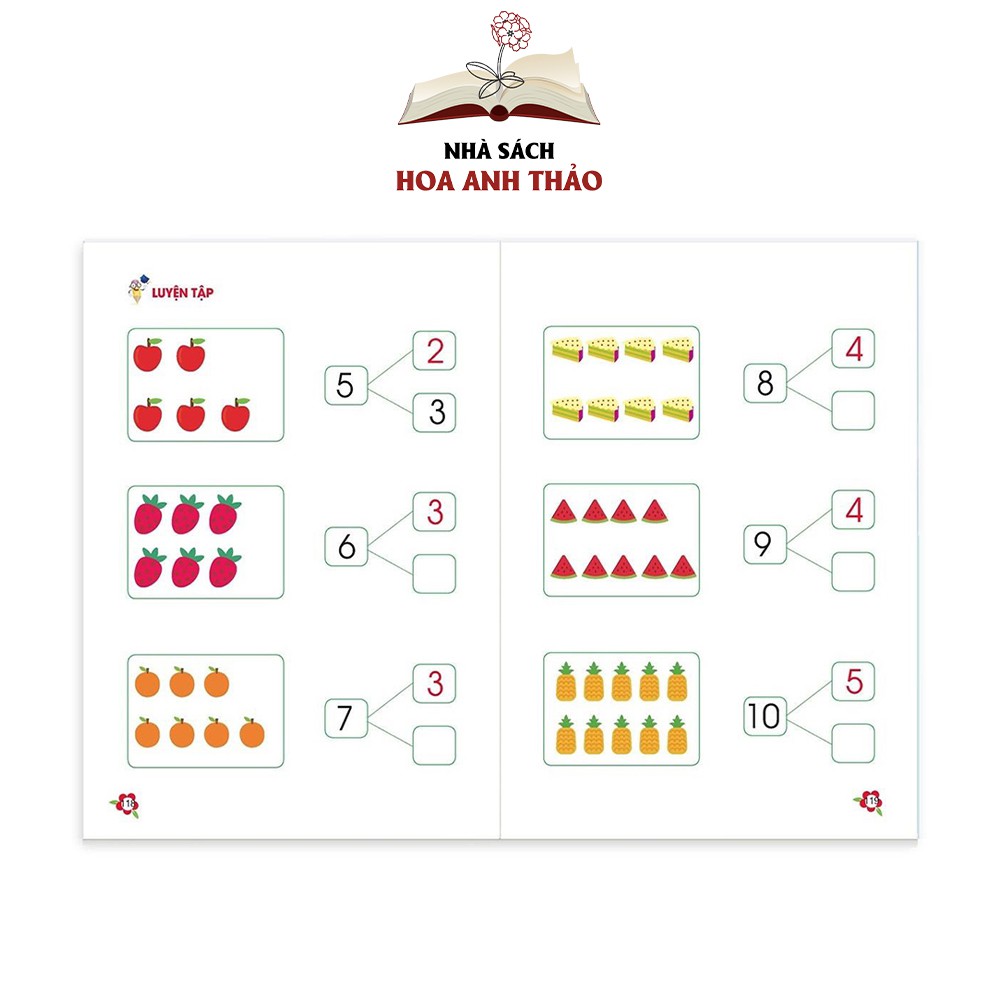 Sách - Toán Tư Duy (Dành cho trẻ em từ 4 - 6 tuổi)