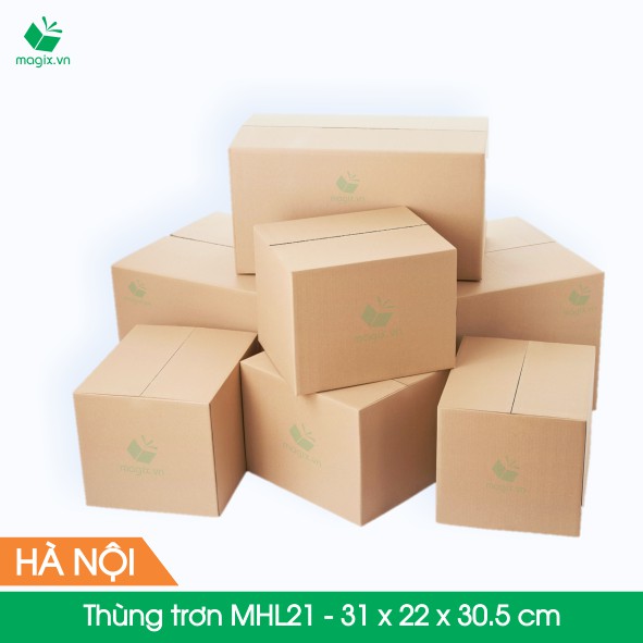 MHL21 - 31 x 22 x 30,5 cm - 10 Thùng hộp carton