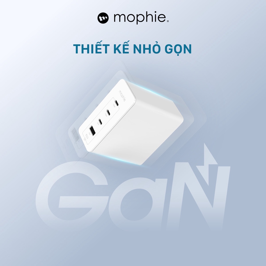 Hub sạc nhanh Mophie Power Delivery 120W GaN