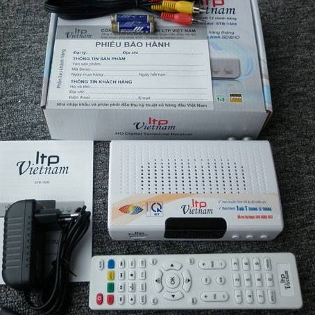 Đầu Thu Kĩ Thuật Số DVB T2 LTP Tặng Anten 15m