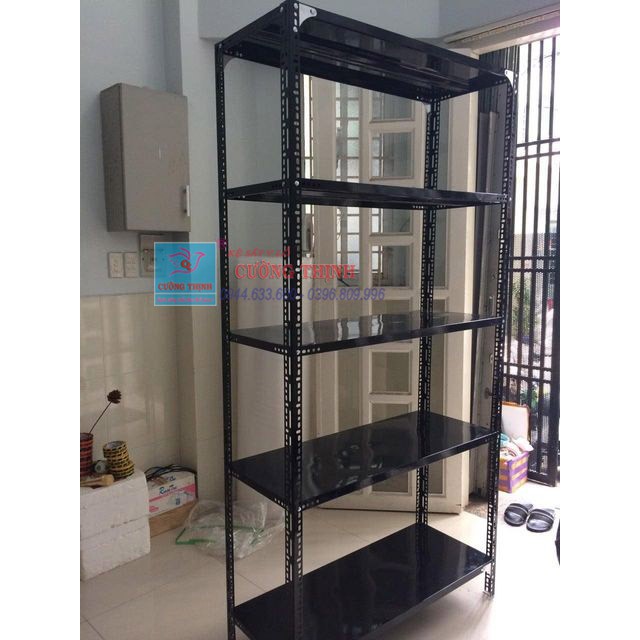 MÂM SẮT, TẤM MÂM SẮT màu Đen, Dài 100cm, Rộng 40cm - Lắp ráp kệ sắt v lỗ, kệ sắt đa năng, sắt v lỗ