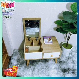 Bàn trang điểm , bàn phấn mini ngồi bệt gỗ mdf phủ min cực đẹp
