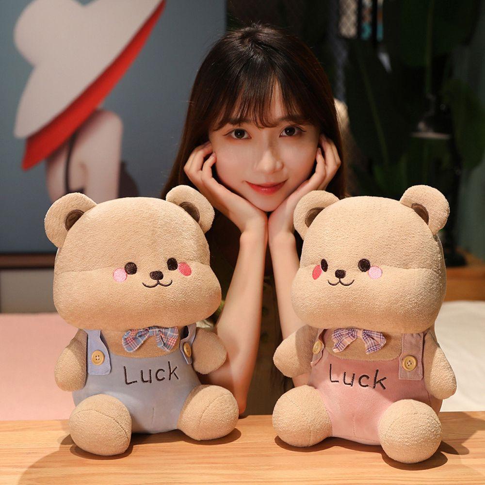 Đồ chơi nhồi bông Hình Gấu Mềm Mại Dễ Thương Cho Bé