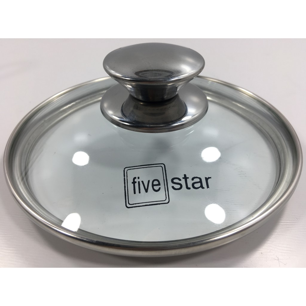 Nồi nấu bột, nấu cháo inox 3 đáy FIVE STAR 14cm - Hàng loại 1 dày dặn, sáng bóng, siêu bền