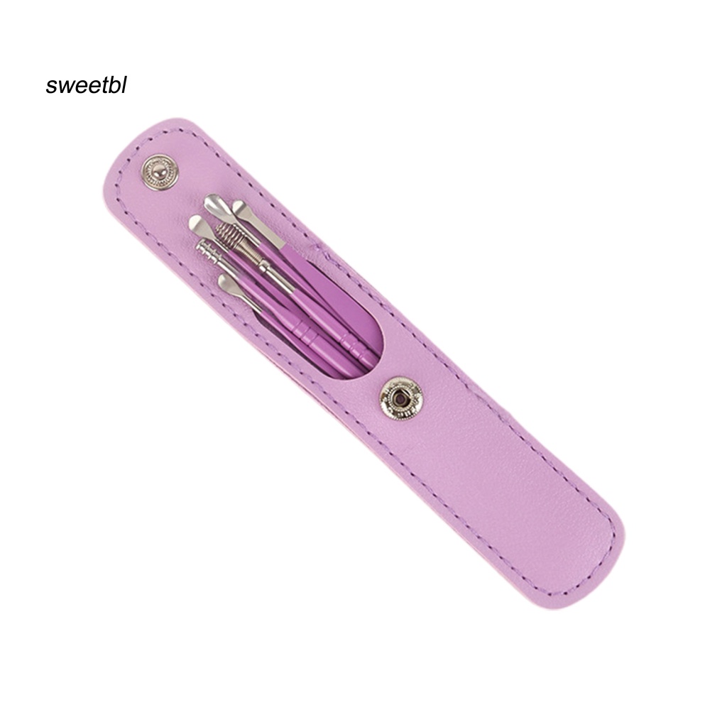 Set 6 Dụng Cụ Lấy Ráy Tai Xoay 360 Độ Tiện Dụng