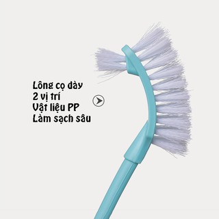 Chổi cọ rửa tolet 2 đầu [FREESHIP]