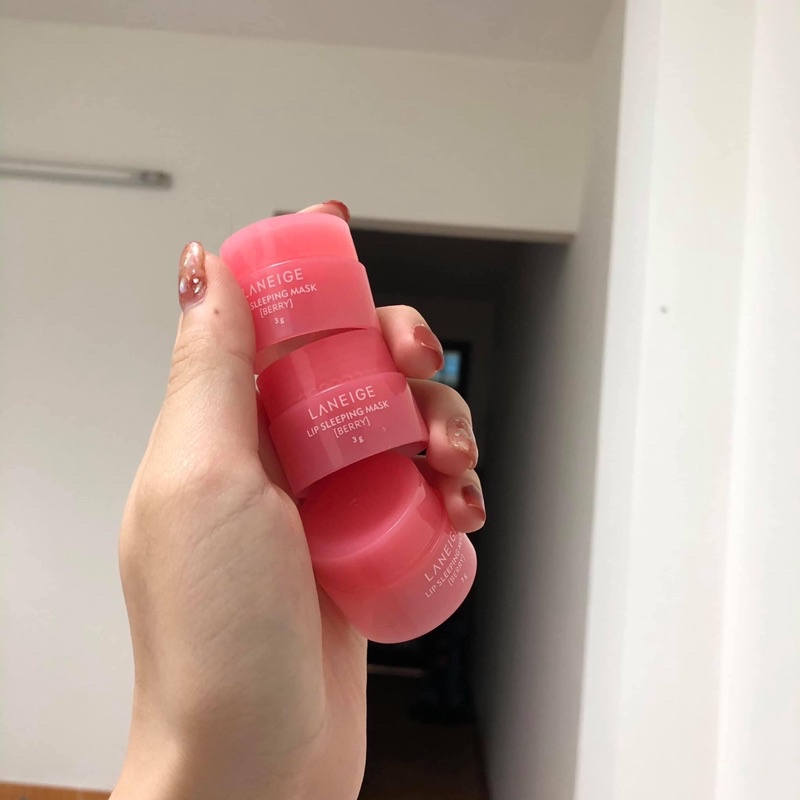 Mặt nạ ngủ môi Laneige mini CHÍNH HÃNG( ảnh thật shop chụp)