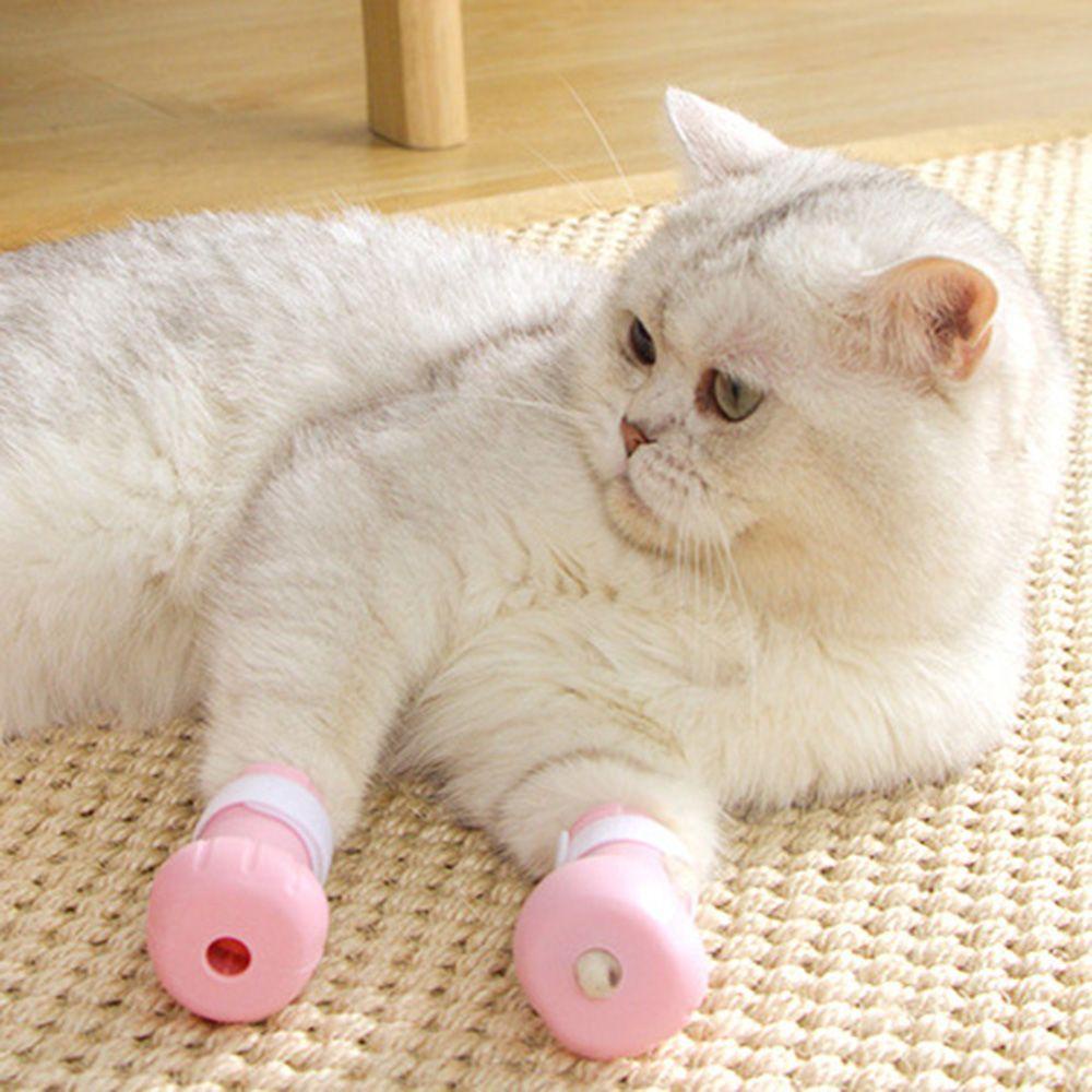 Bộ Vỏ Bọc Bảo Vệ Chân Mèo Chống Trầy Xước Tiện Dụng