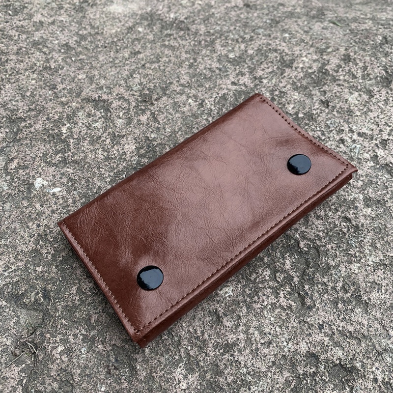 Aoto Túi Da Giả Đựng Thuốc Lá Có Khóa Kéo Tiện Dụng