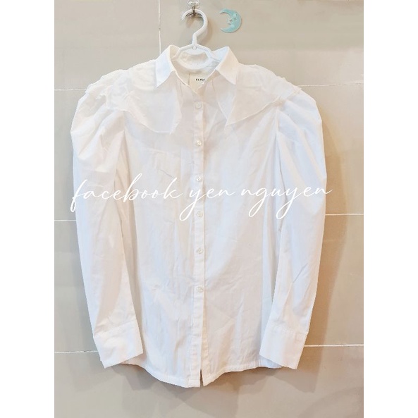 ELPIS CLOTHING ⤑ Thanh lý áo sơ mi tay bồng tiểu thư siêu Hot nhà Elpis ⇿〈Giá gốc 1.690〉
