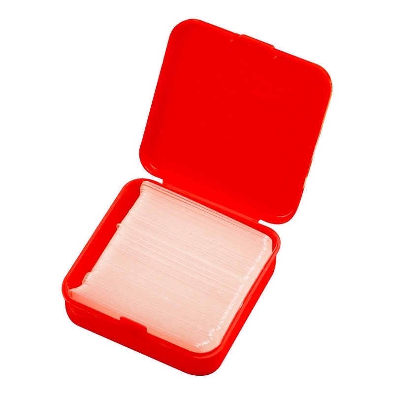 Set 60 Miếng Keo Dính Trong Suốt 2 Mặt Tiện Dụng, Băng Dính Trong Suốt Không Thấm Nước, Đàn Hồi Cao. Kingler 6006