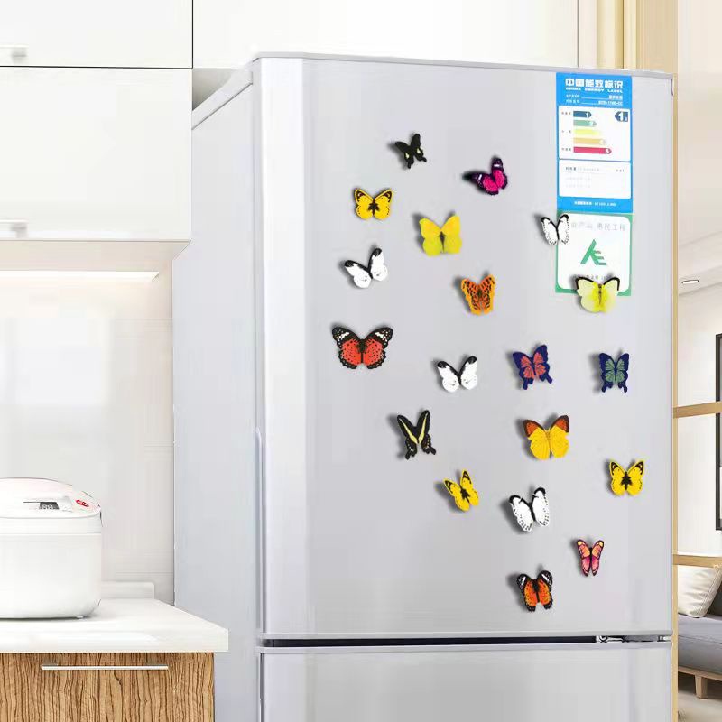 Sticker dán tường trang trí hình bướm 3d cho phòng khách / phòng ngủ