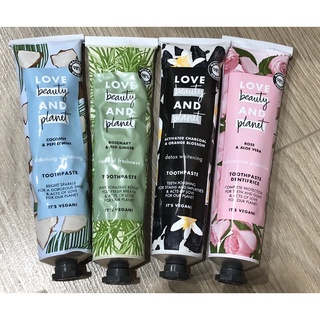 Combo 4 kem đánh răng Love Beauty And Planet 75 ml/tuýp