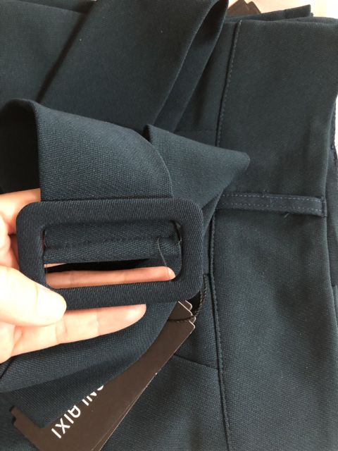 Quần culottes dáng dài không kèm dây đai chất liệu tuyết mưa | BigBuy360 - bigbuy360.vn