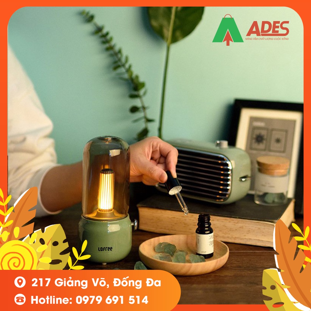 Bộ sưu tập Lofree Greenset Chilling - Đèn Chilling Lofree/Loa Bluetooth Lofree/Hộp Đá Thơm Aroma - Hàng Chính Hãng