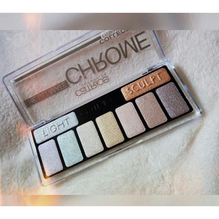 Phấn mắt bắt sáng mẫu TESTER Catrice The Ultimate Chrome.