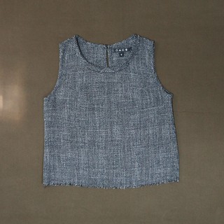 Áo 3 lỗ tweed gago size s
