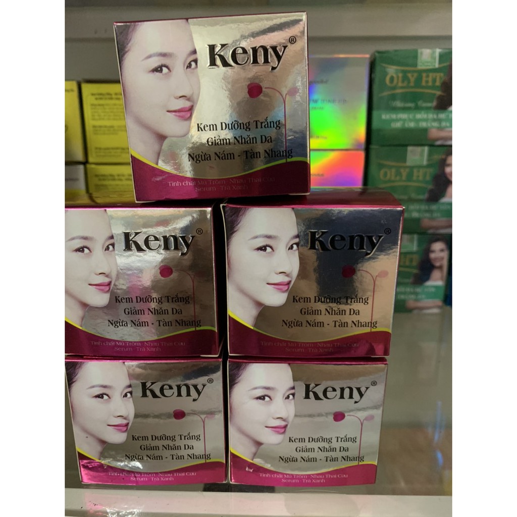 Kem Dưỡng trắng - Giảm nhăn da - Ngừa nám - Tàn nhang 15g KENY